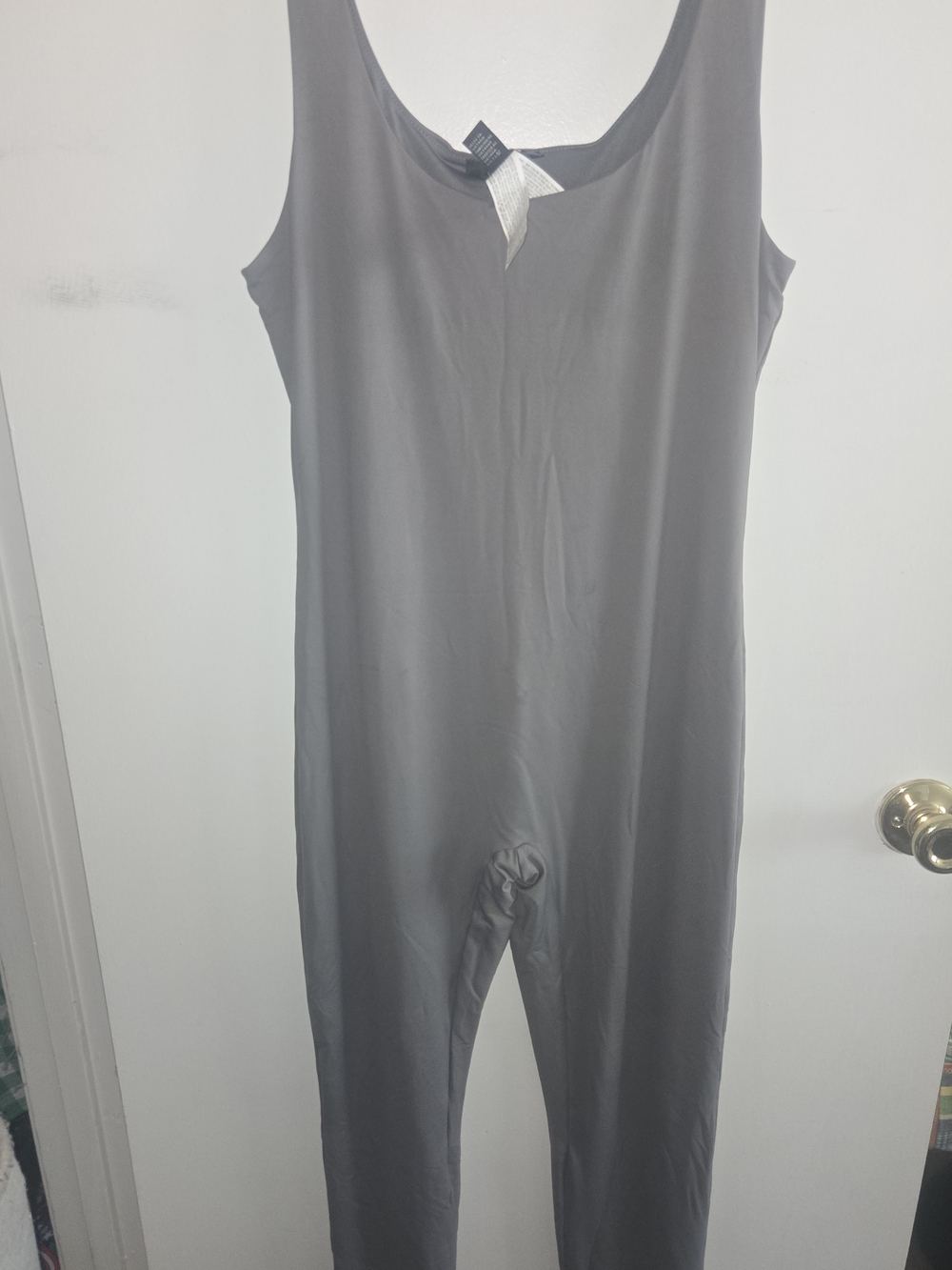 Forever 21 Gray Sleeveless Jumpsuit